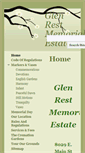 Mobile Screenshot of glenrest.org